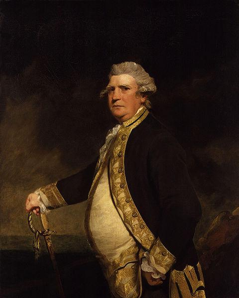 Sir Joshua Reynolds Portrait of Admiral Augustus Keppel oil painting image